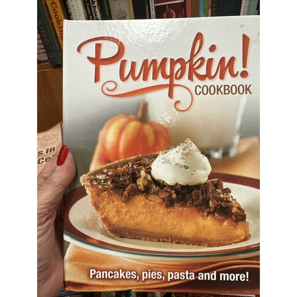 Pumpkin Cookbook Hard Cover With Spiral Inside